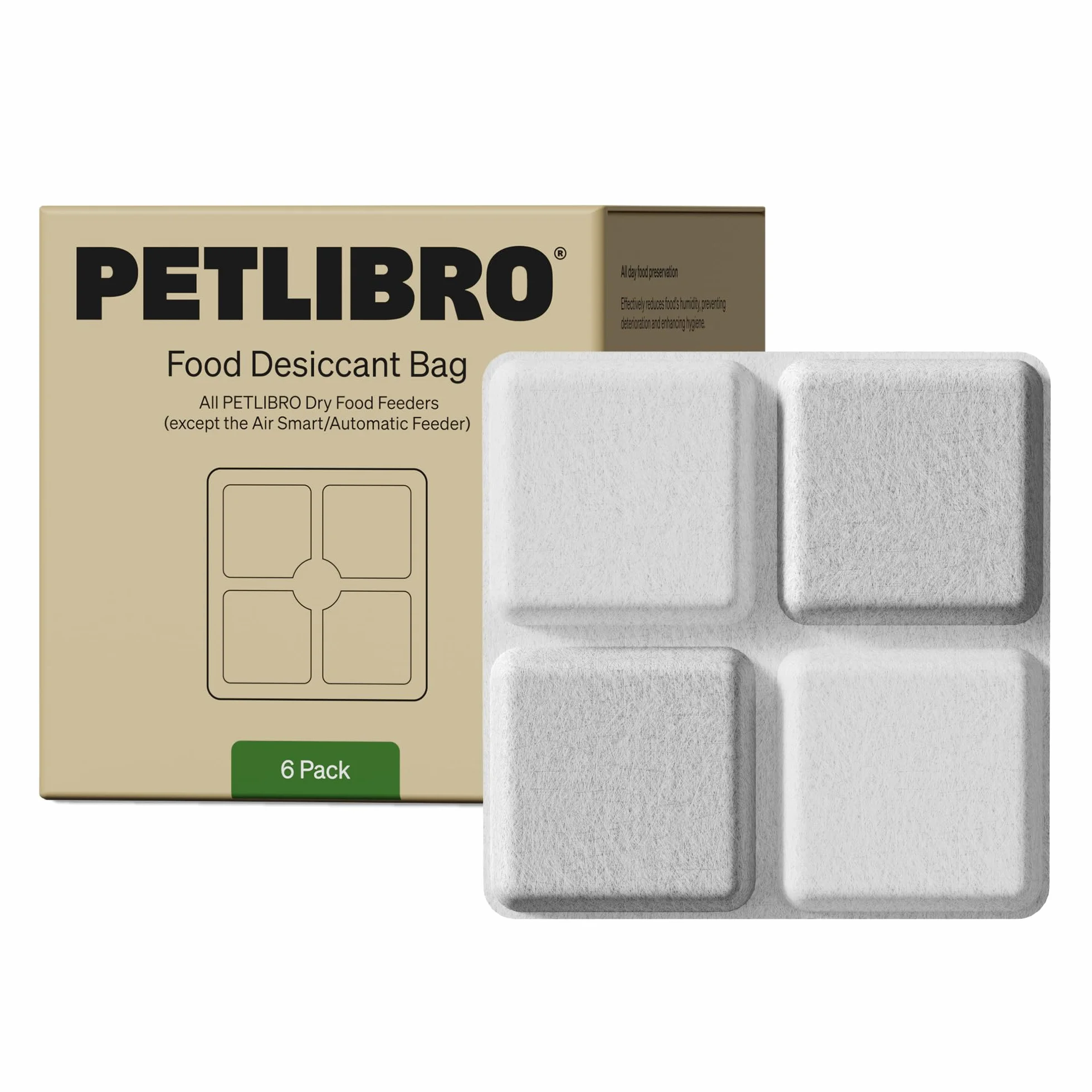 PETLIBRO Worki osuszające do karmników PLAF101 PLAF005 PLAF006 PLAF103 PLAF203 PLAF301 6 sztuk