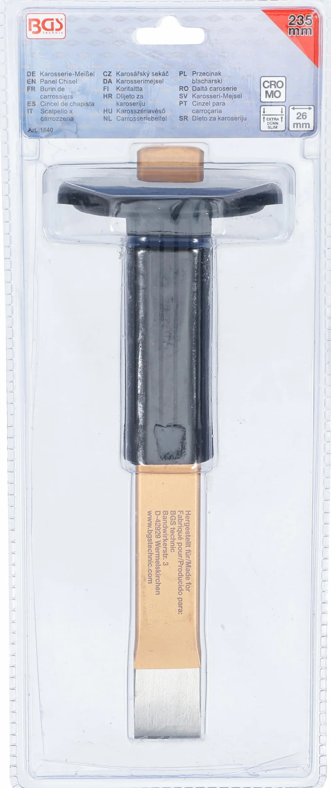 BGS 1640 Przecinak blacharski 235 mm