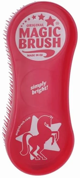 Kerbl Magic Brush zestaw szczotek do pielęgnacji konia, szczotka do masażu, Jellyfish, zestaw 3 szt
