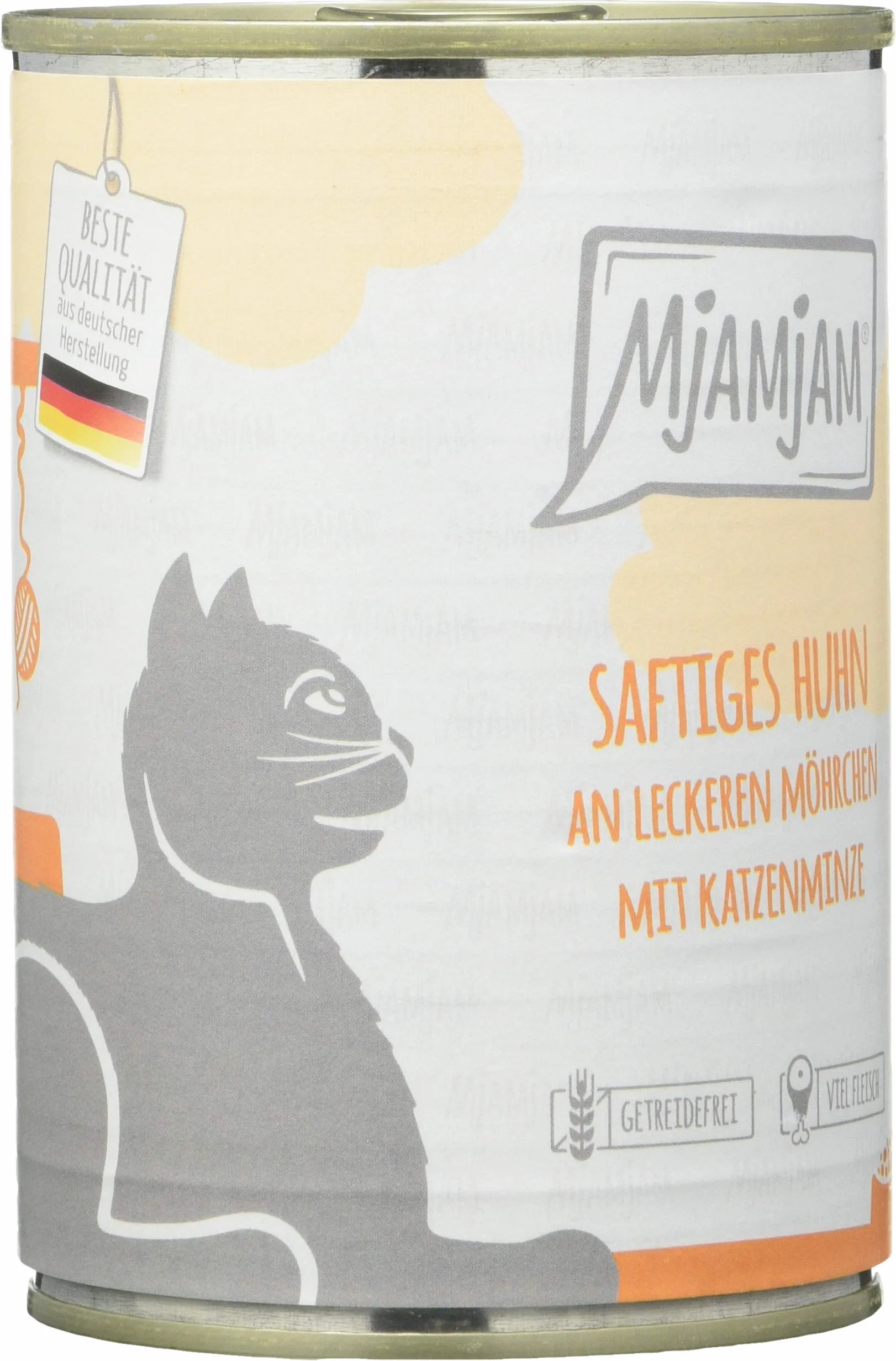 Mjamjam Karma dla Kota, Kurczak/Marchewka, 6 x 400 g