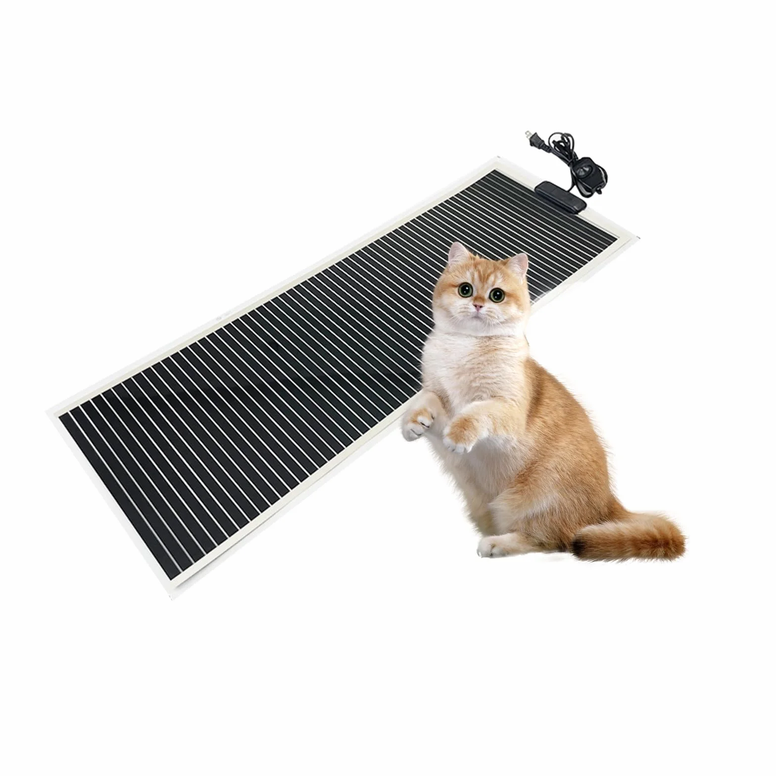 MENAYODA Mata grzewcza do terrarium, 80 cm x 28 cm, 45 W, regulowana temperatura, mata grzewcza do terrarium, dla gadów, żółwi, węży, jaszczurki