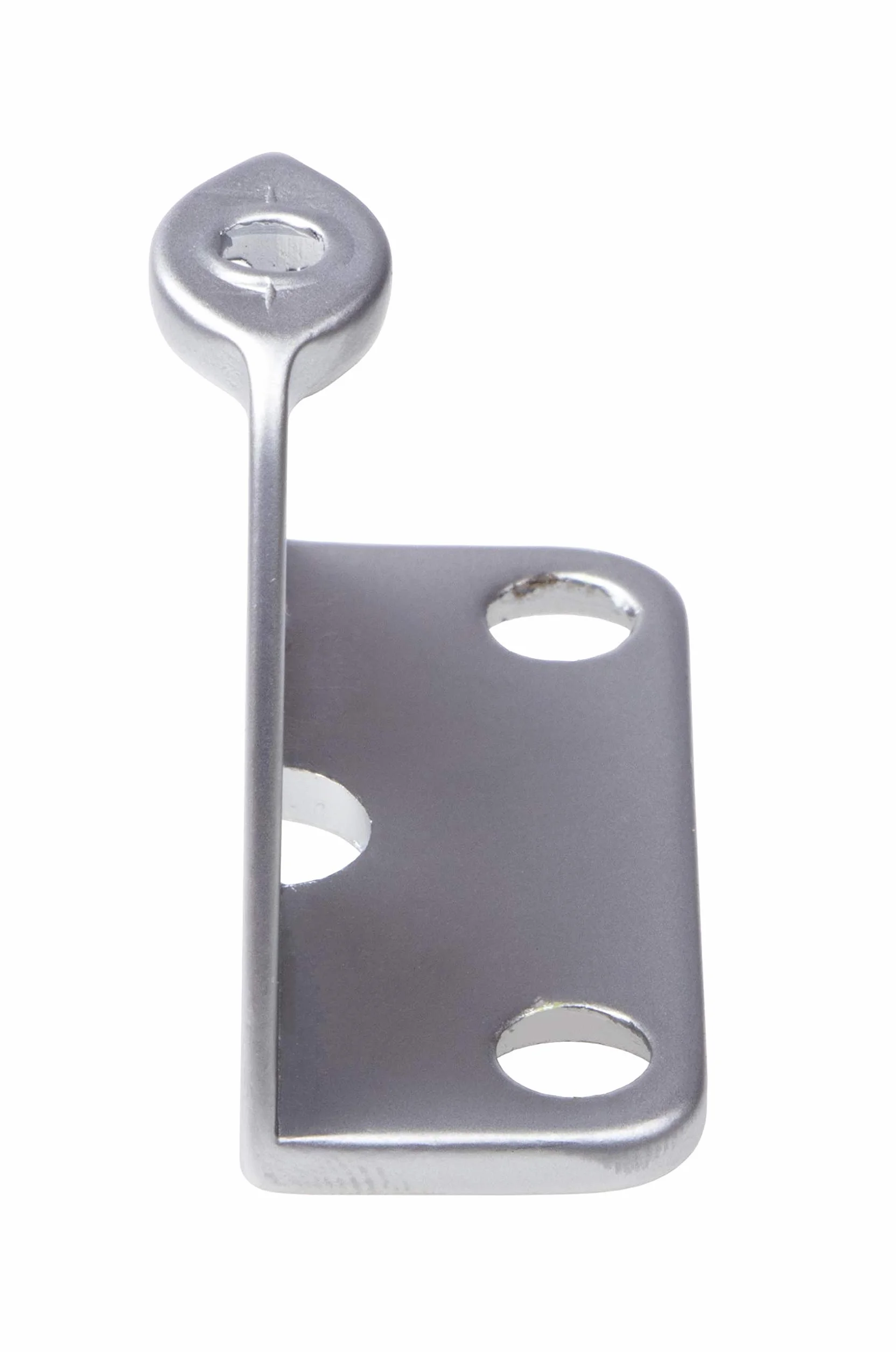 Gedotec Klamka do drzwi przesuwnych, 45 x 23 mm, 2 sztuki, stop cynku, adapter, składane i akordeonowe | Ukryte gałki do mebli i drzwi wejściowych o grubości 20 mm