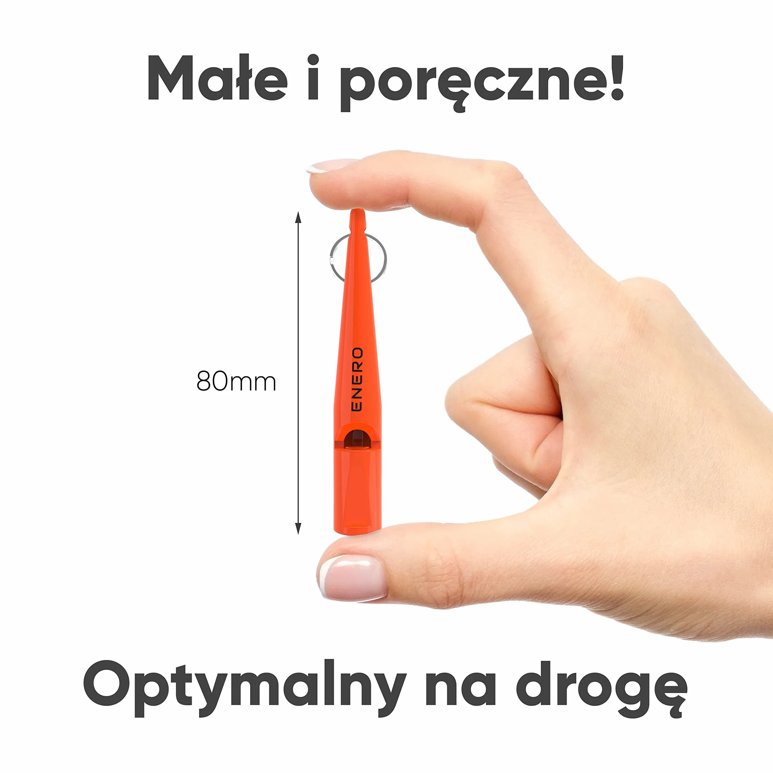🐾 ENERO® Fajka dla psa – ekstremalnie niezawodny trening i wychowanie – wysoka częstotliwość – daleko idąca głośność – wraz z praktycznym paskiem do zawieszenia