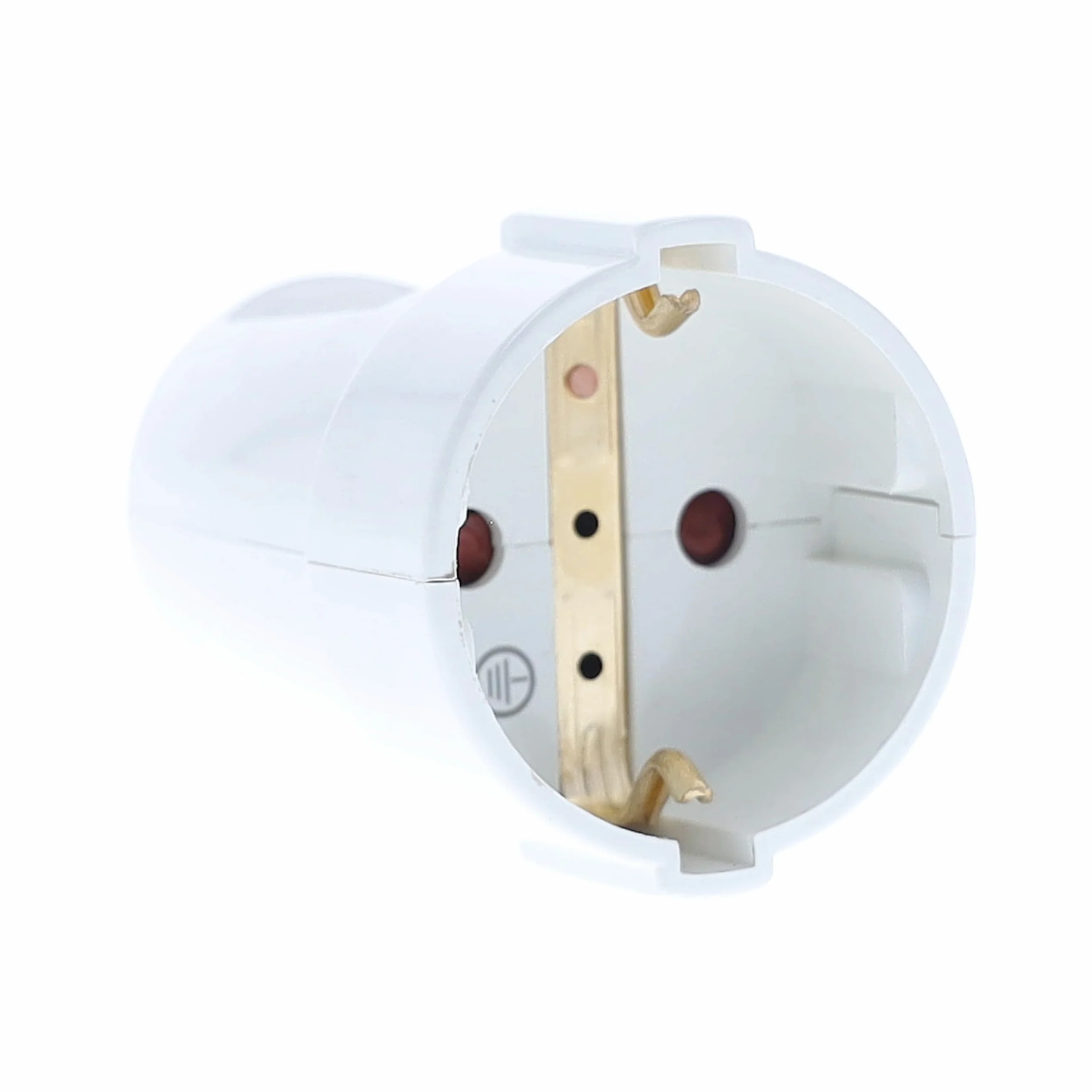 as - Schwabe 45011 Ochronne Wtyczki Pcv Do Użytku Wewnętrznego, 230 V, Biały