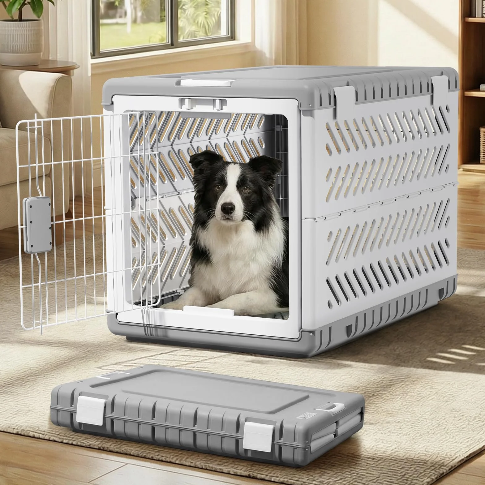 Gardner Pet Składana skrzynia dla psa lotnicza (81 cm)