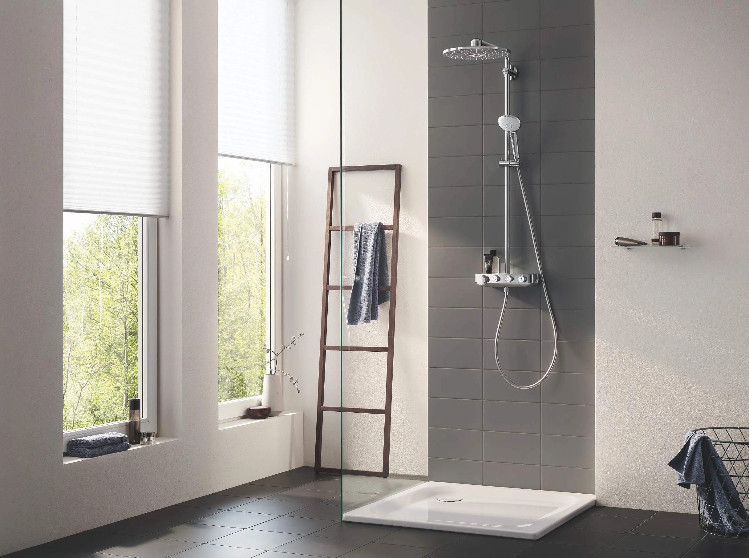 Grohe Euphoria SmartControl System 310 Duo, system prysznicowy z bateri? termostatyczn?, monta? ?cienny, chrom - 26507000
