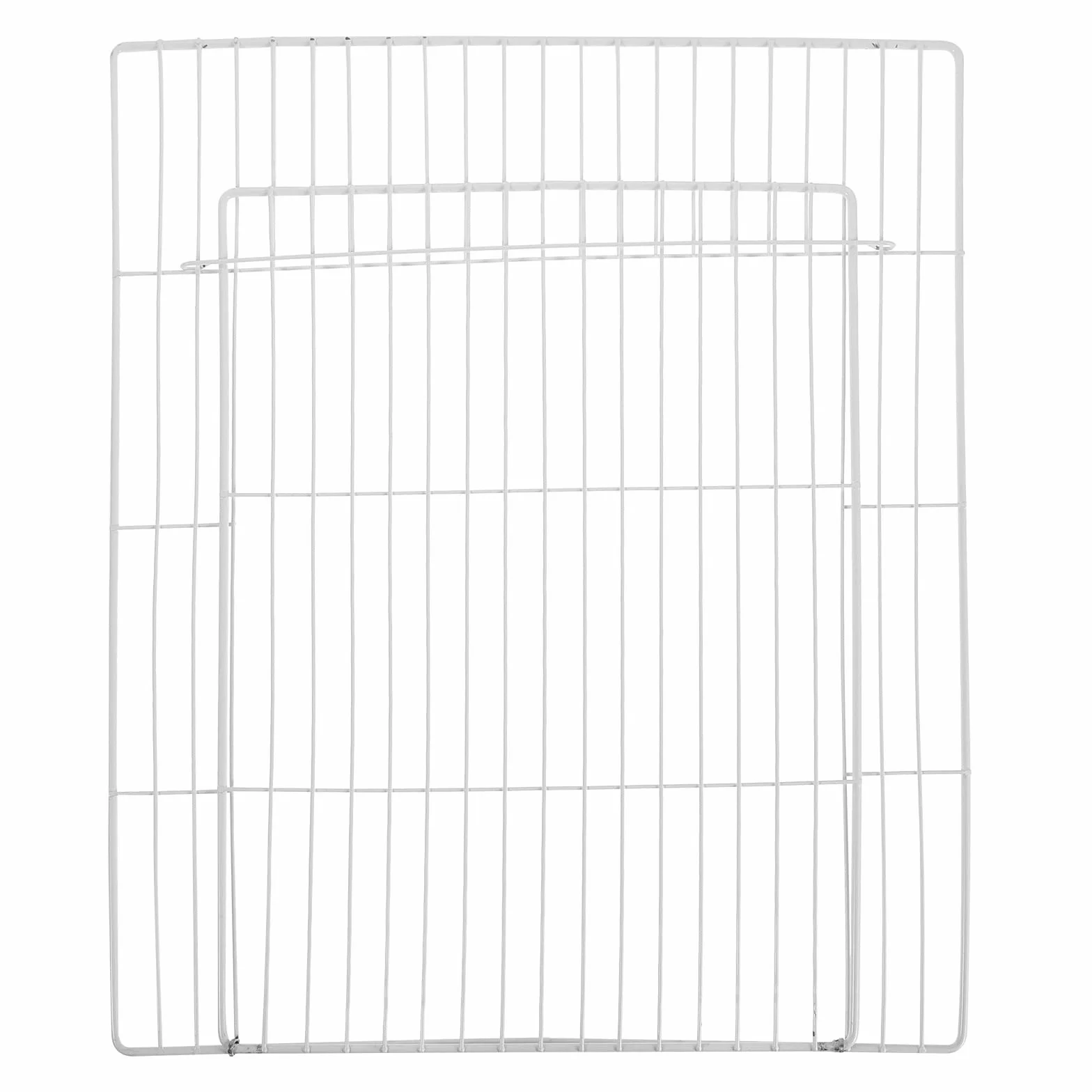 COLLBATH Panel ogrodzenia dla kota na zewnątrz: 35x45CM Panel z gęstej siatki żelaznej z wkładką drzwiową - modułowa rama drzwi do zagród dla kotów i placów zabaw dla zwierząt