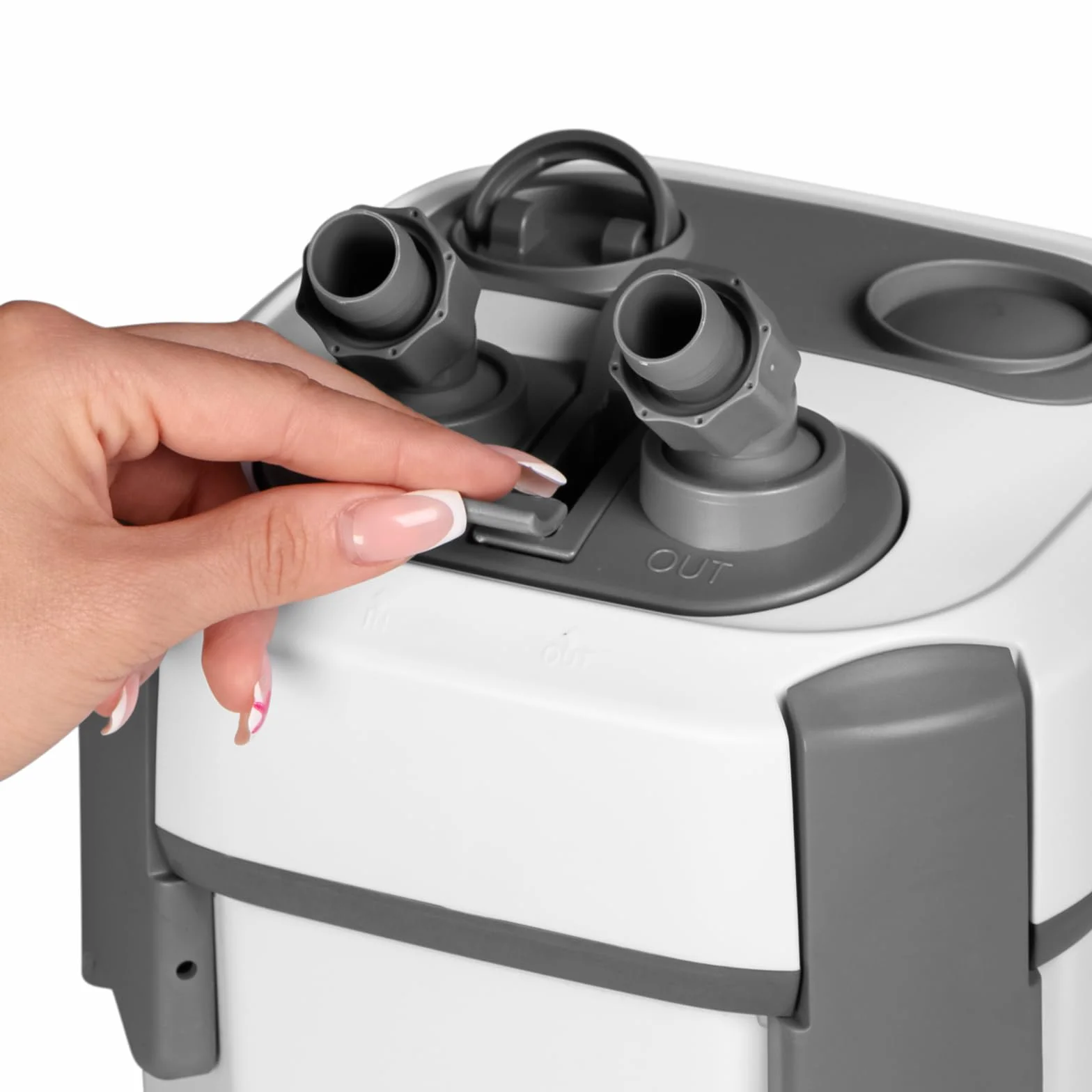 Kruger Meier Fluxion Elite 1200 UVC PRO Filtr Zewnętrzny z Lampą UV do Akwarium 100-250 L