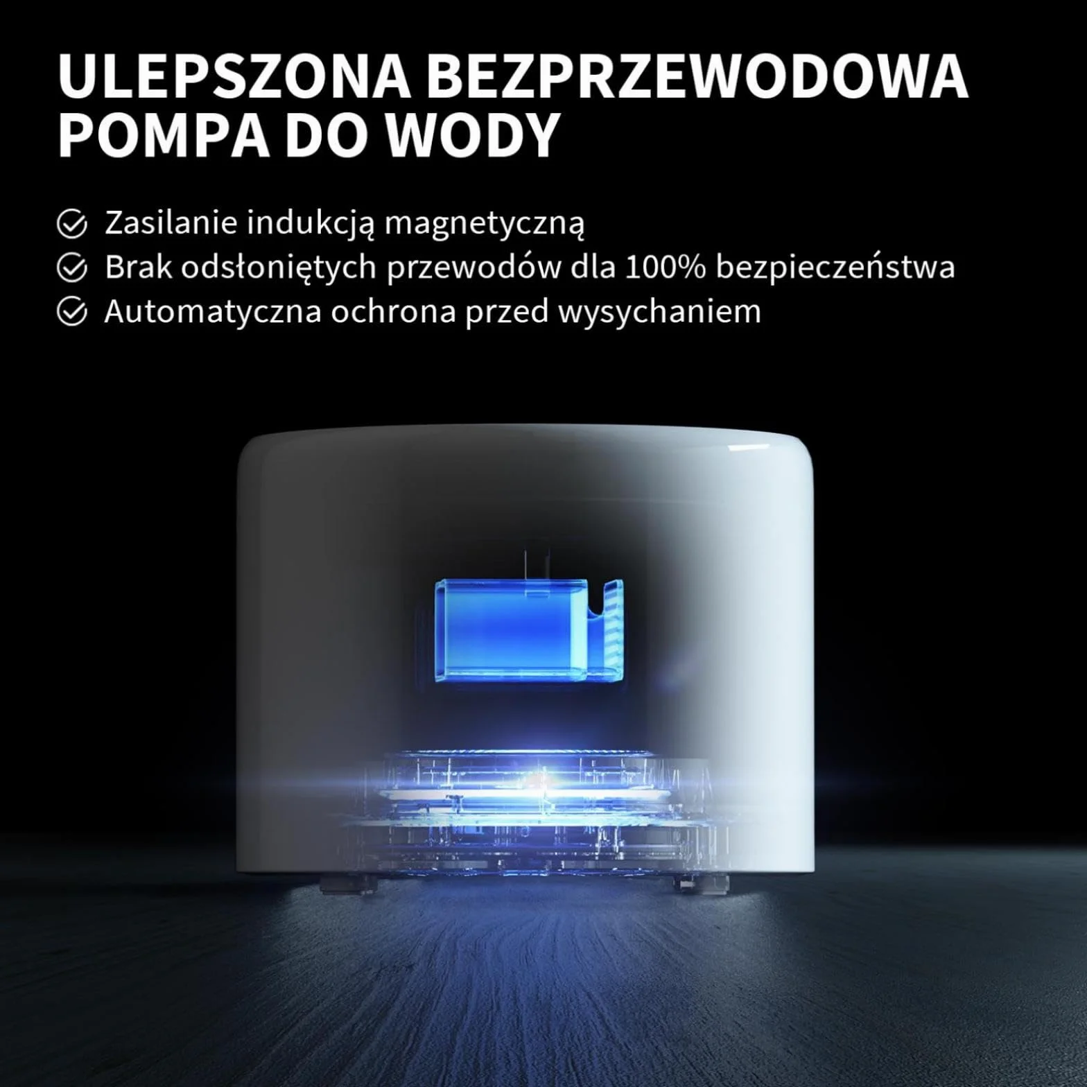 PETKIT Fontanna dla Kotów ze Stali Nierdzewnej, 1,8L, Kontrola Aplikacji, Bezprzewodowa Pompa, 25dB Ciszy, Potrójny Filtr, 3 Tryby, Wolny od Bakterii, Fontanna dla Kota