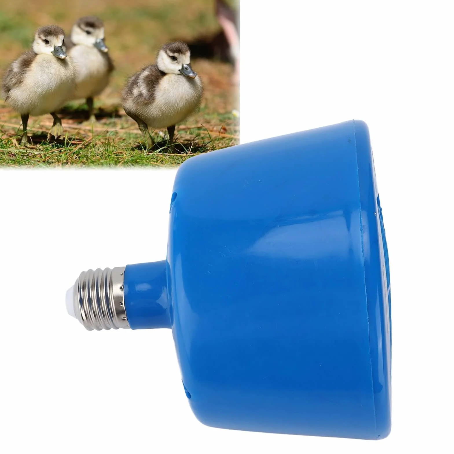 Lampa Grzewcza E27 do Hodowli Drobiu, 220V, dla Kurczaków, Kaczek, Świń, Inkubatorów, Ogrzewanie Zwierząt Domowych