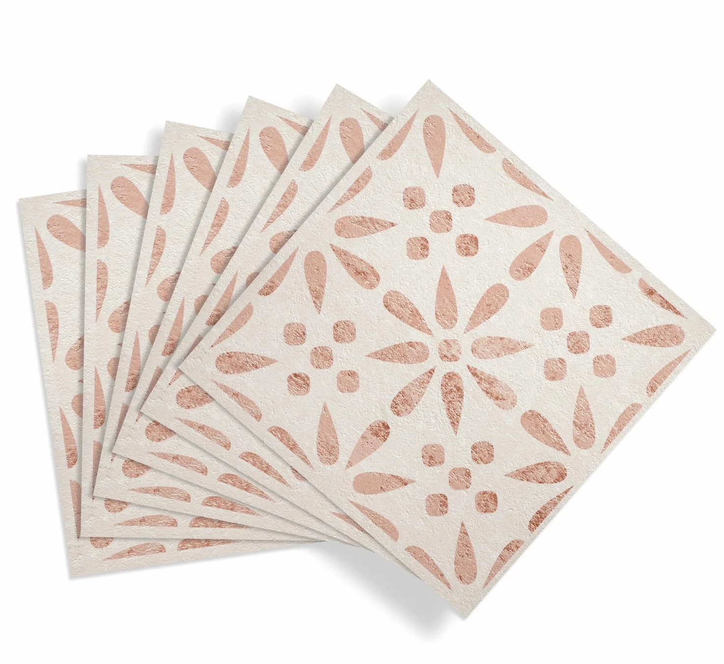 D-C-Fix Samoprzylepne Płytki Podłogowe Vintage Kwiaty 30,5 X 30,5 Cm