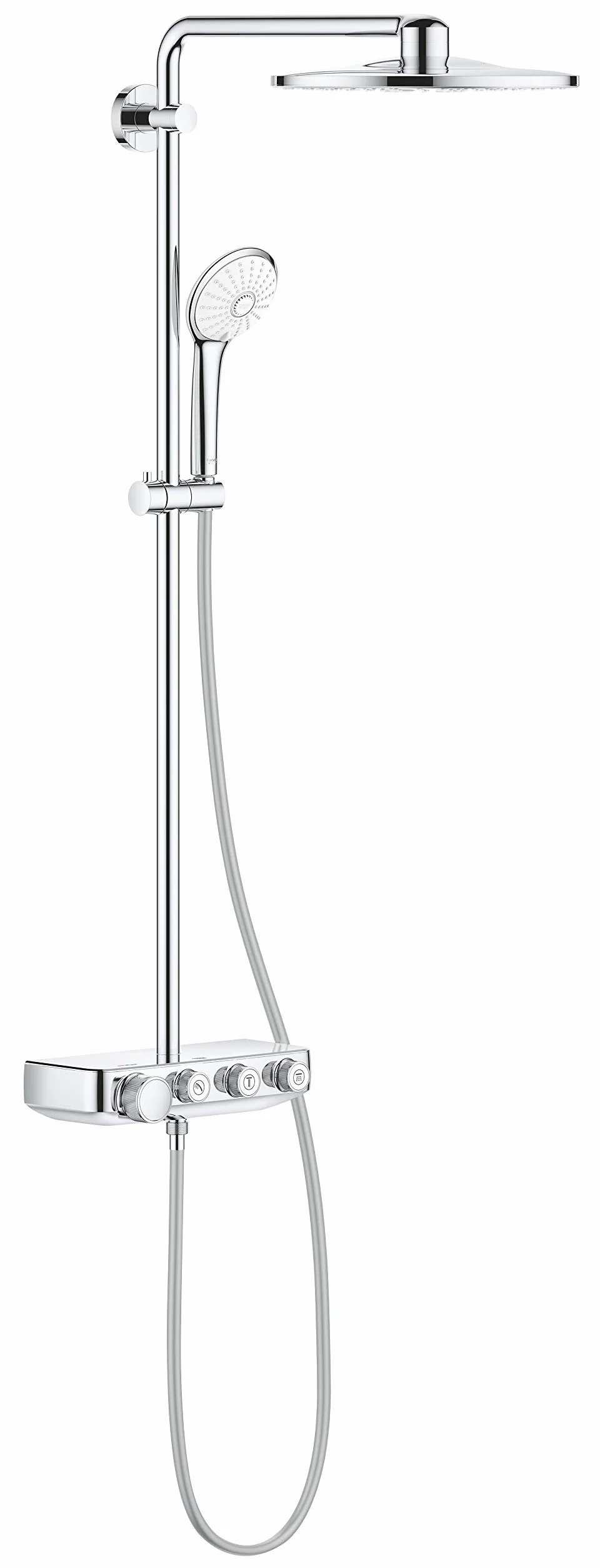 Grohe Euphoria SmartControl System 310 Duo, system prysznicowy z bateri? termostatyczn?, monta? ?cienny, chrom - 26507000