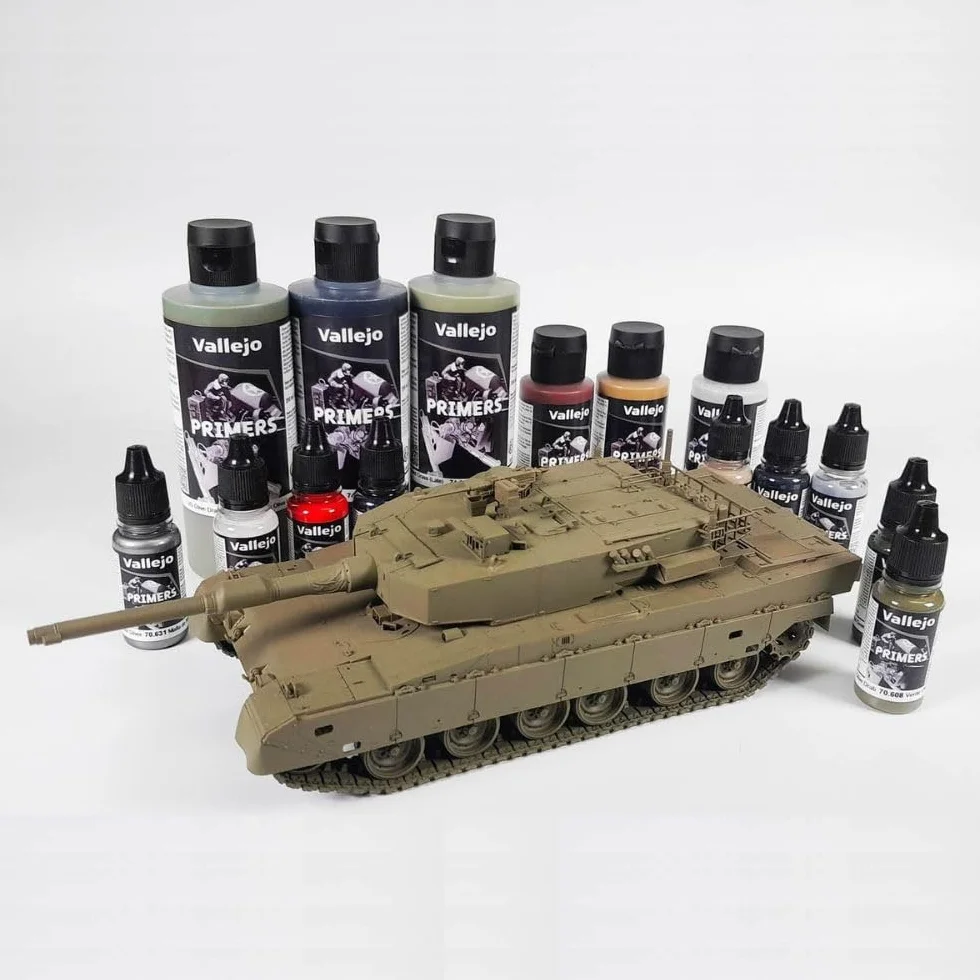 Vallejo Model Color 60 ml podkład poliuretanowy brytyjski brąz zielony