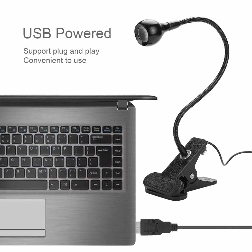 Lampa UV LED 3W USB do Naprawy Telefonu z Klipsem Fioletowe Światło