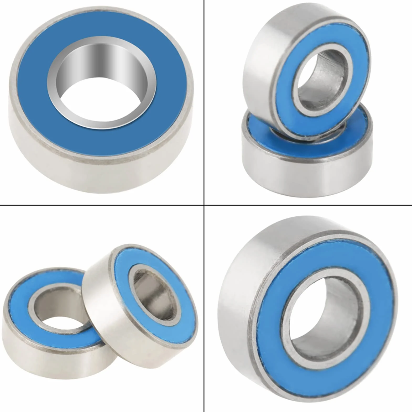 Łożyska kulkowe MR115-2RS 5x11x4 mm metalowe uszczelnione 25 sztuk