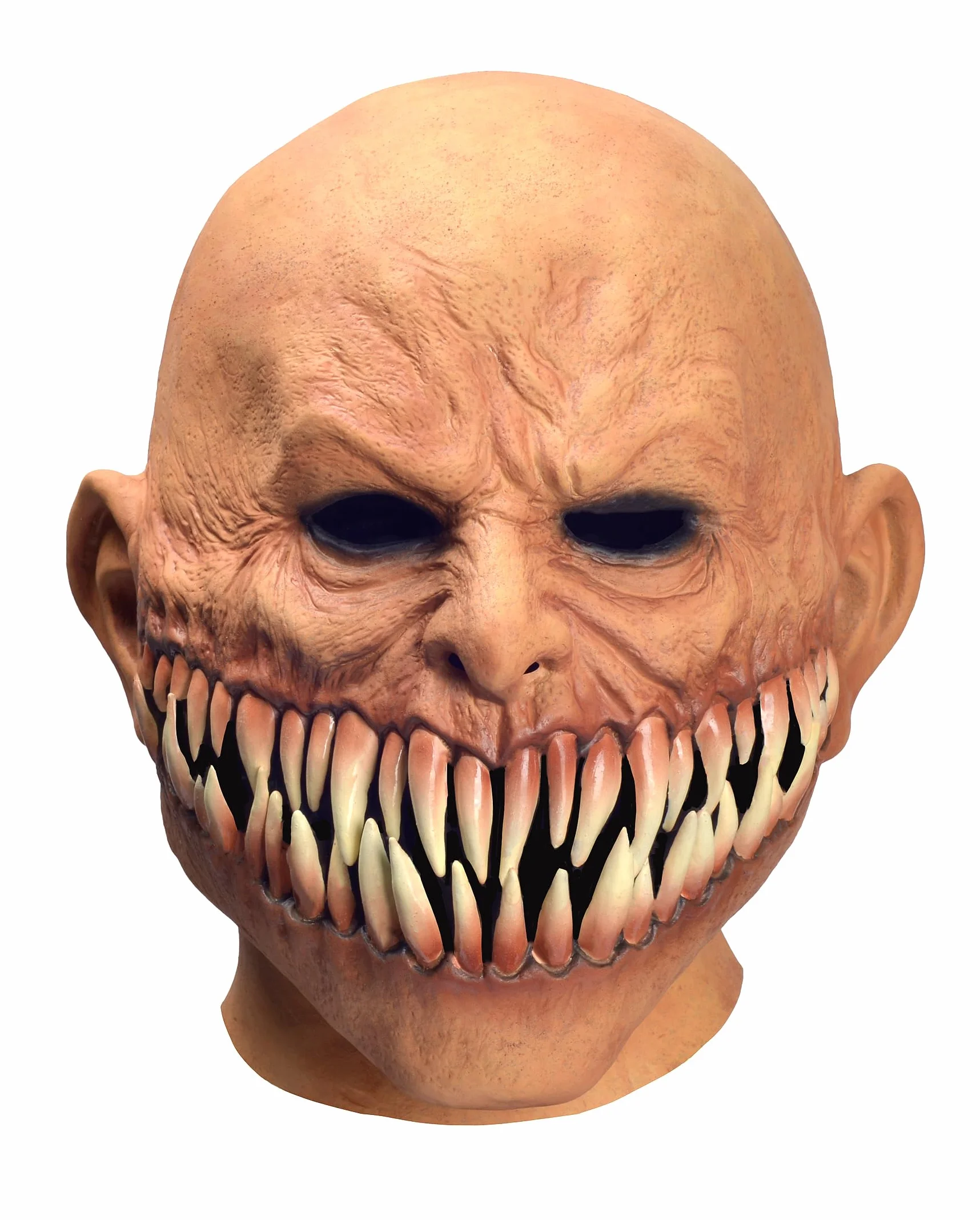 RAPGET Halloween przerażający wampir diabeł kostium maska ostrze zęby cosplay potwór zwłoki impreza lateksowa
