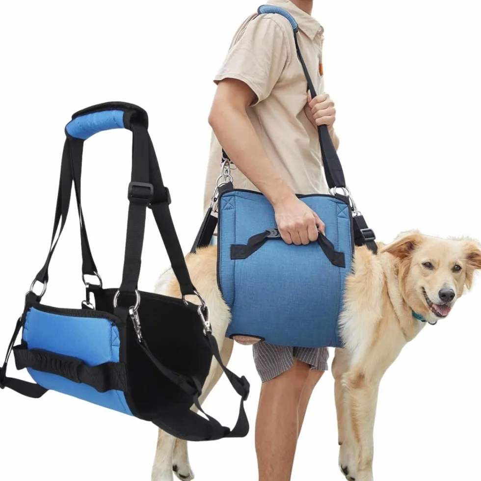 Dog Carry Sling, plecak ratunkowy dla zwierząt domowych, wsparcie dla psa, nosidełko dla psów dla artretyzmów, XL
