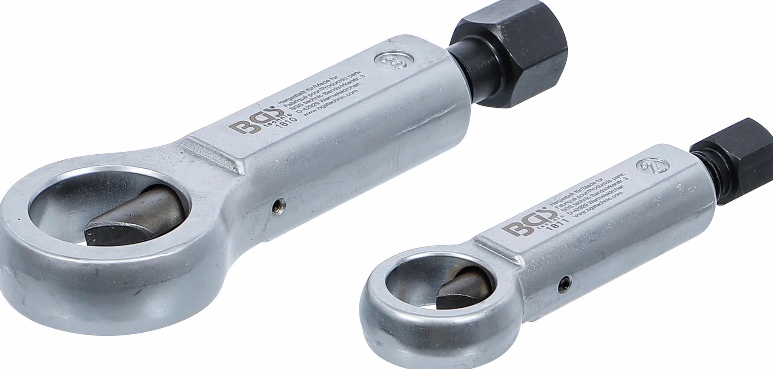 BGS 1812 Zestaw przecinaków do nakrętek 12-16/16-22 mm 2 szt.