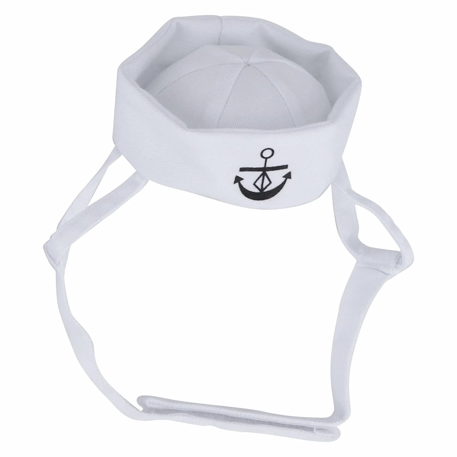 Acouto Pet Sailor Suit Cotton Cat Hat and Cloak Set na świąteczny Dekoracja Marynarz z czapką i Płaszcz Marynarz Sitscat Hatcat Cloakcat Hat Cloak Dekoracja