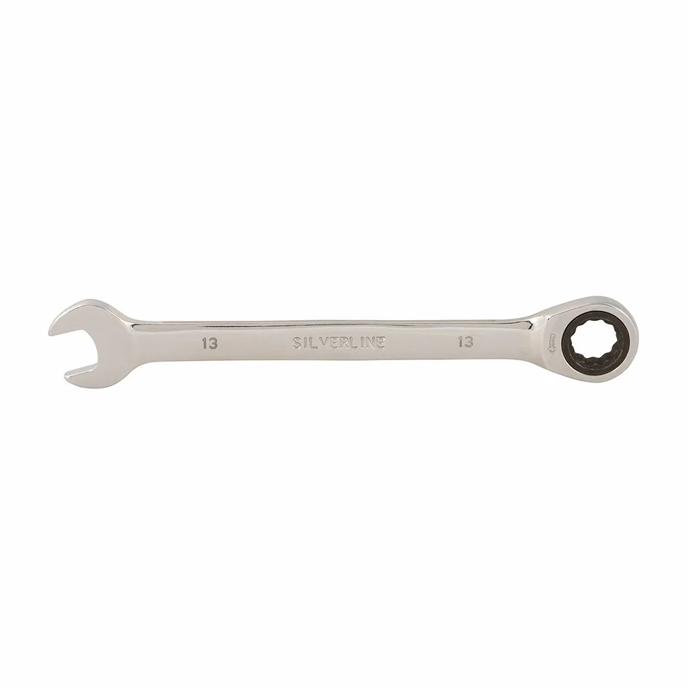 Silverline 245073 klucz zapadkowy z łbem stałym 13 mm