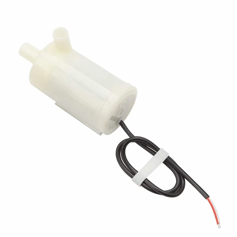 Pompa Akwariowa DC, 3V/5V/6V Amfibia Pozioma Pompa Fontannowa o Niskim Poziomie Hałasu, 3V 5V 6V Woda Płazów Mały Zatapialny System Krążenia Fontanna Staw do Akwarium Basen Ogród