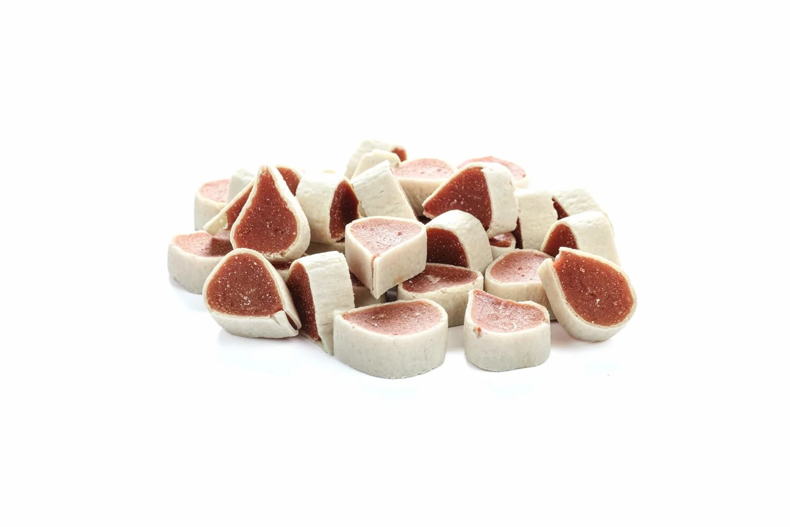 HAPPET® Mini sushi z kaczką dla psa 500 g – zdrowa przekąska, wysokobiałkowy smakołyk do żucia, lekkostrawny przysmak dla szczeniąt, seniorów i małych psów