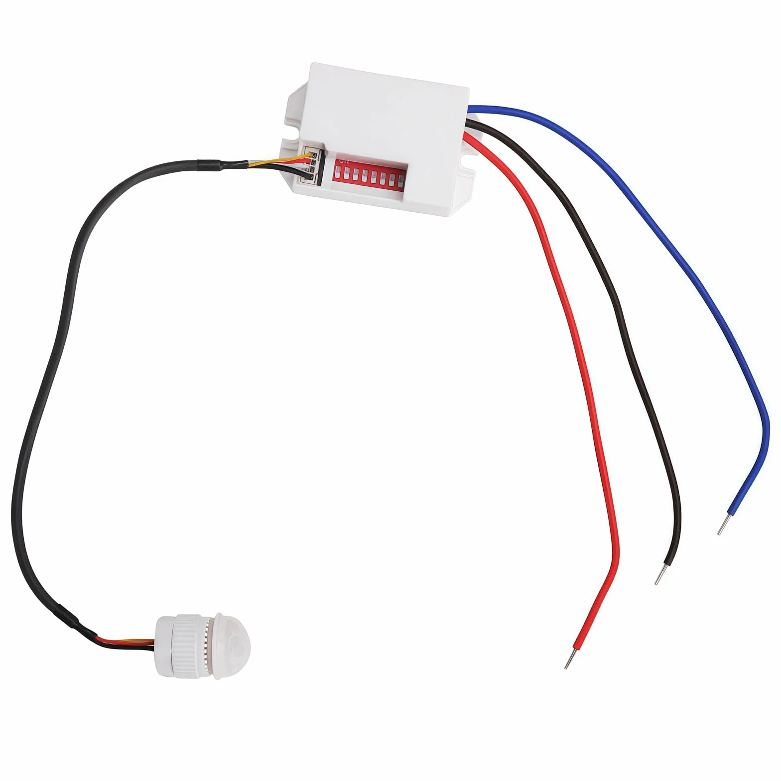 TNSLAND Mini czujnik ruchu 230 V podtynkowy IP20 czujnik podczerwieni
