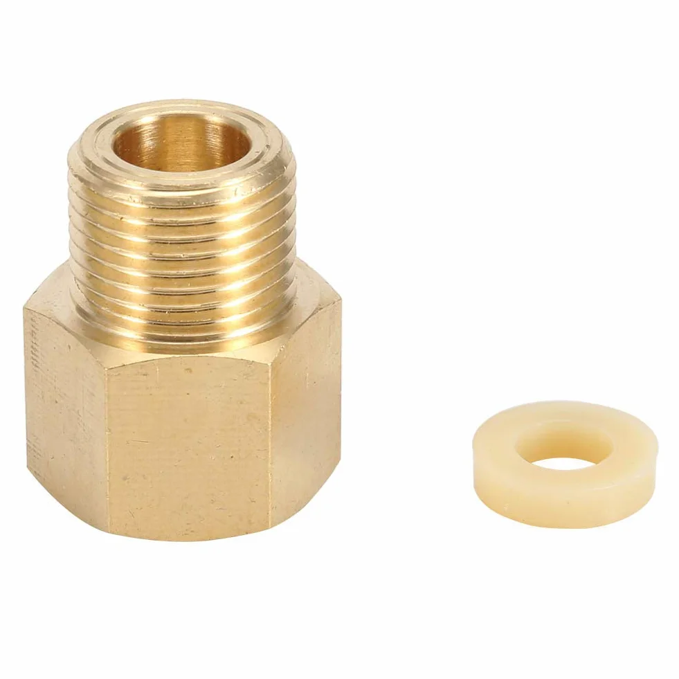 Adapter Butli CO2, Mosiężny Zbiornik Butli W21.8 CGA320 Adapter Adaptera Regulatora Złącze Adaptera Złącze Zbiornika Akcesoria Konwertera (Konwertuj W21.8 na CGA320)