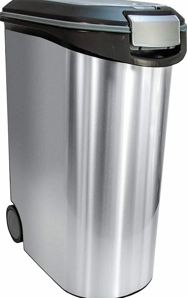CURVER K&BZ POJEMNIK NA ŻYWNOŚĆ Metaliczny 20KG 54L