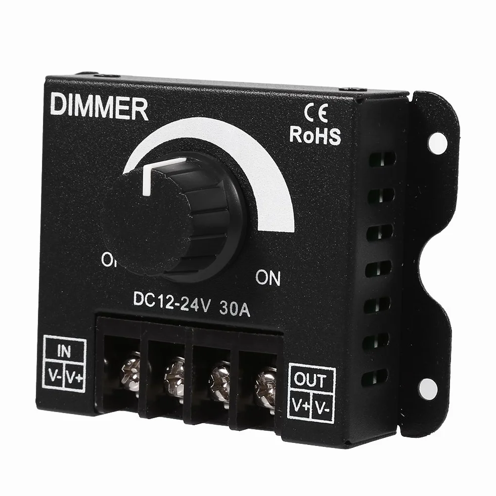 Przełącznik Led 12V-24V 30A Ściemniacz Dotykowy Liniowy Sterownik do Taśmy świetlnej