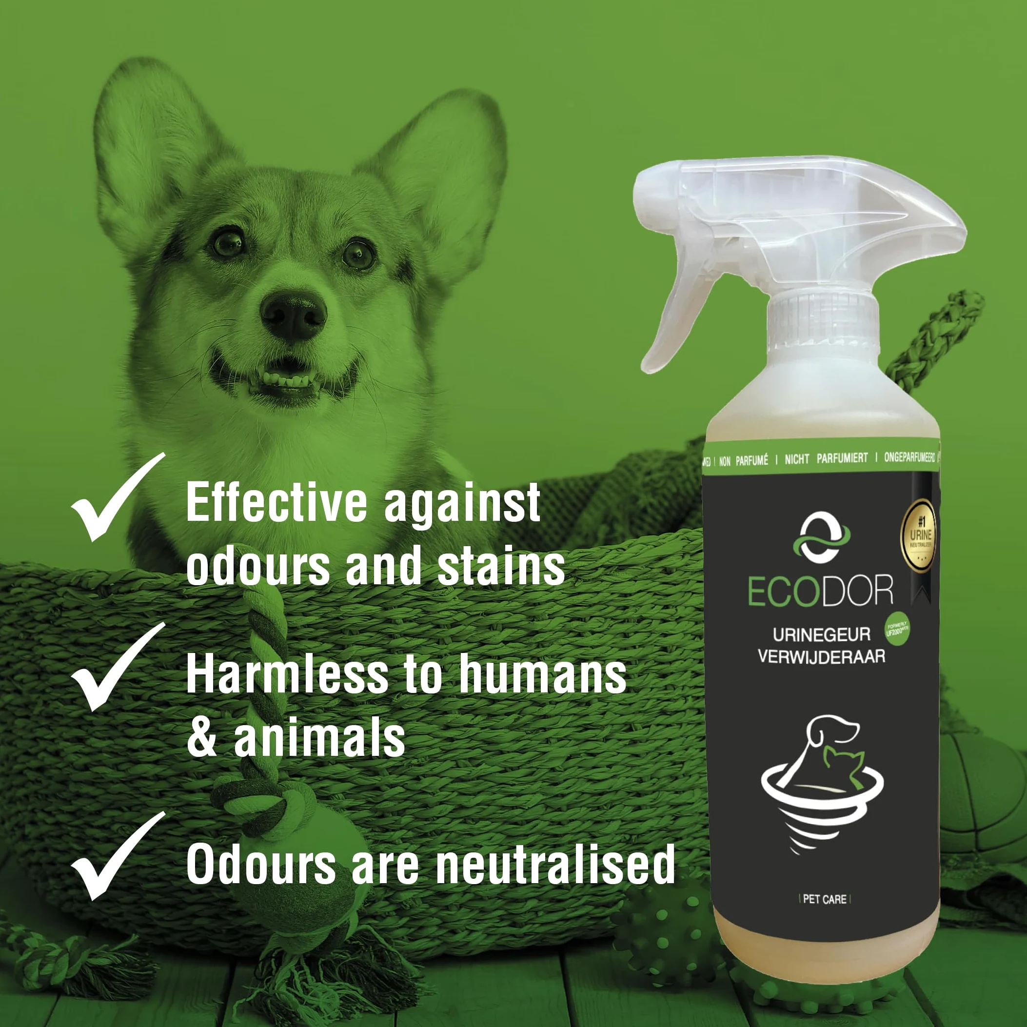 UF2000 4Pets Eliminator Zapachu Moczu 2500ml Koncentrat 1:5 Enzymatyczny Środek Czyszczący