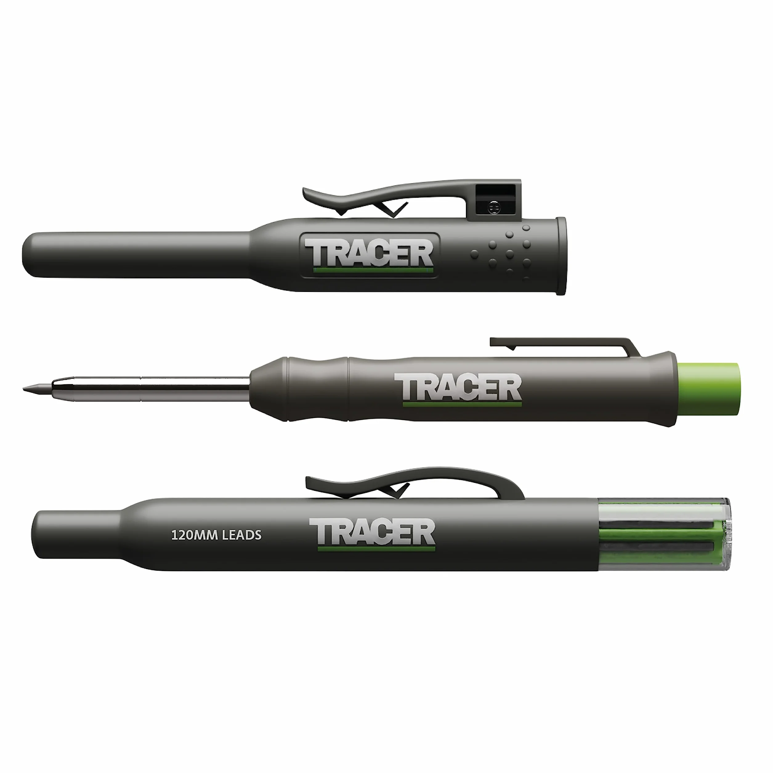 Tracer Amk1 Marker Ołówkowy Czarny 3 sztuki