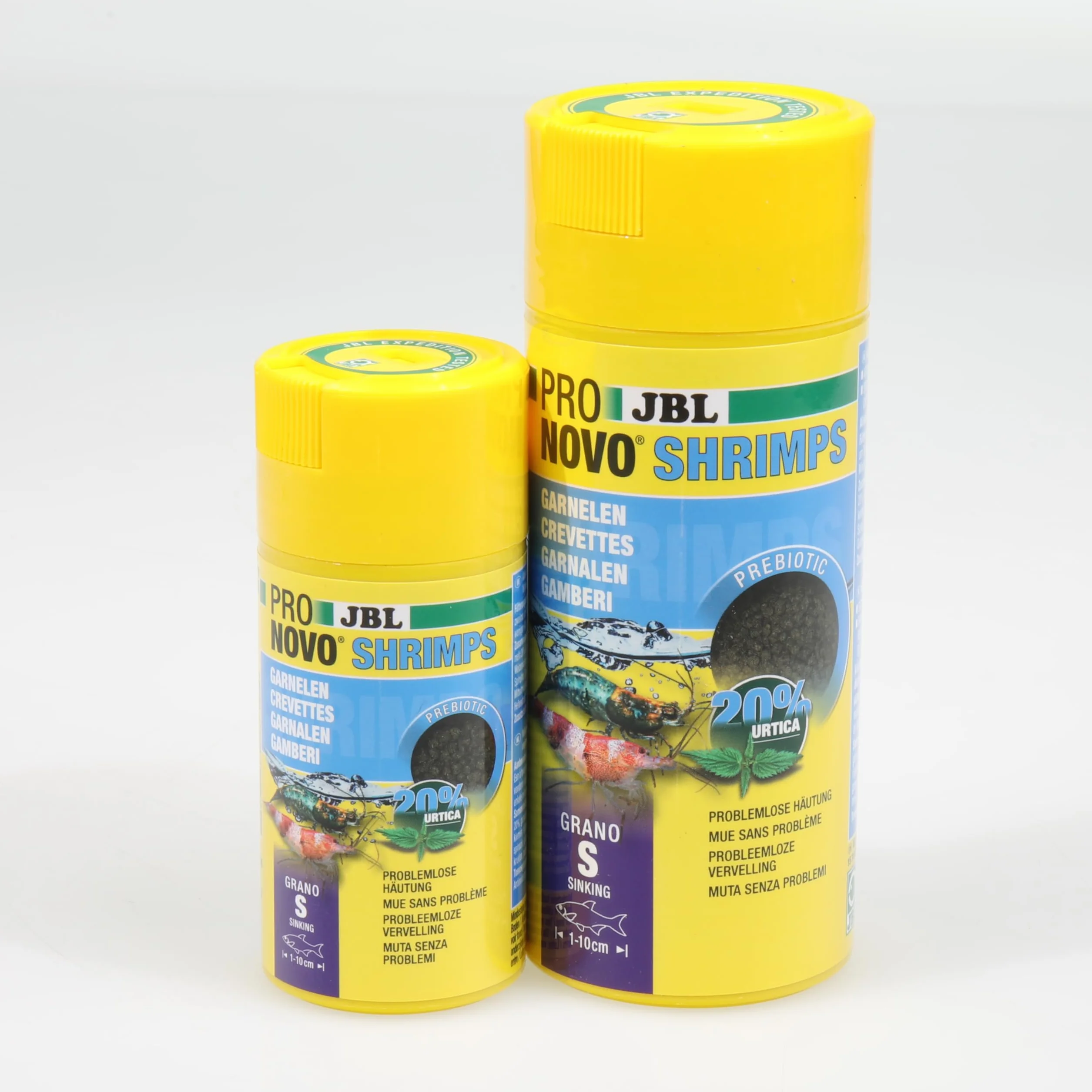 JBL PRONOVO SHRIMPS GRANO, granulat do karmy dla ryb, dozownik na klik, rozmiar S, 100 ml