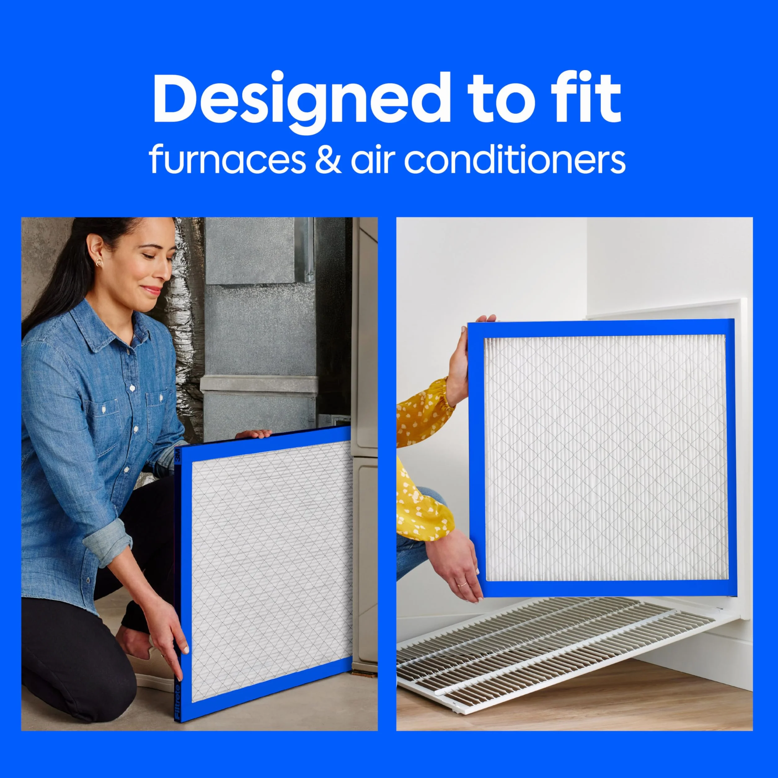 Filtrete 20 x 25 x 1 Filtr Powietrza Pieca AC MPR 1000 2-pak