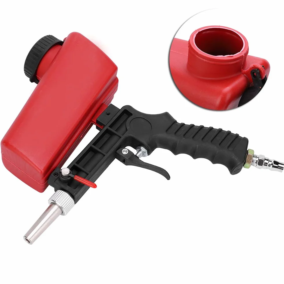 Pneumatyczny Pistolet do Piaskowania 90PSI Piaskarka Przemysłowa Regulowana Przenośna