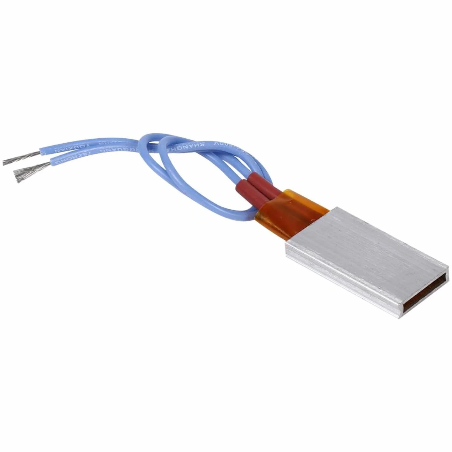 Płyta grzewcza termostatu PTC, Jadeshay PTC element grzewczy AC/DC 12 V termostatyczna aluminiowa powłoka ceramiczna płyta grzewcza, 3 W-10 W, 110 ℃, płyta grzejnika o stałej temperaturze