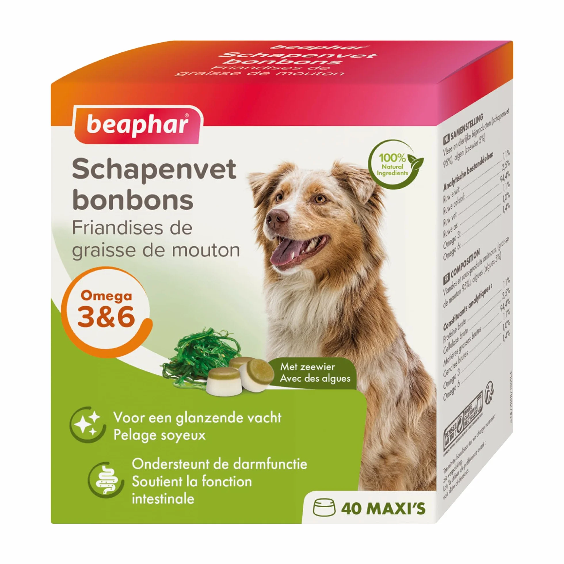 Beaphar Owce Fat Bonbonbons Wodorosty