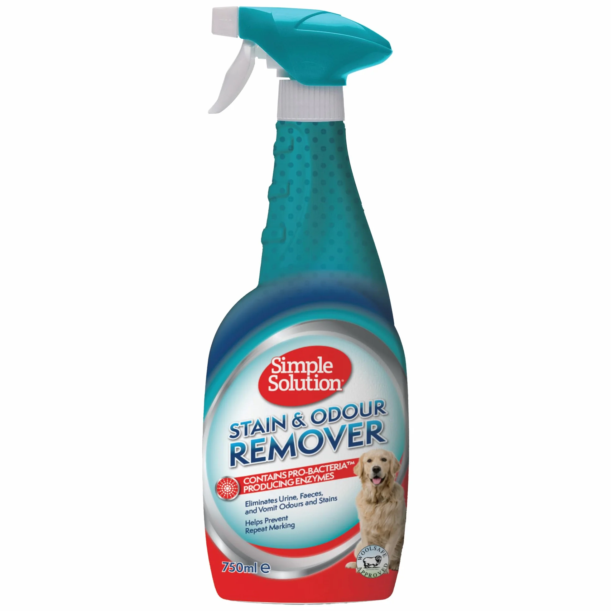 Simple Solution środek do usuwania plam i zapachów po psach, 750 ml