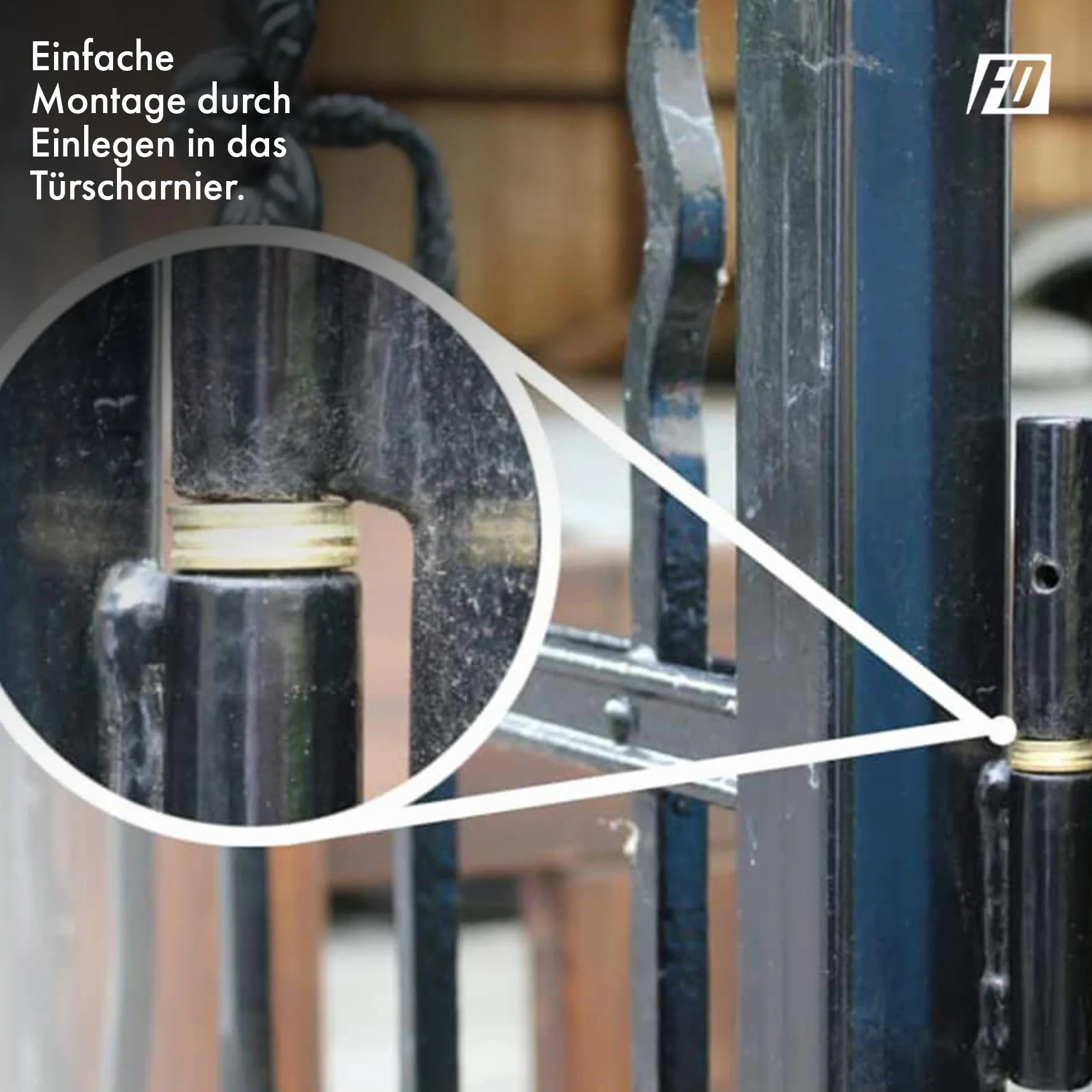 Zestaw Fitschenring │ 30 części │ Ø 10/11/12 mm │ mosiądzowany │ stal │ podkładki │ podkładki │ firmy FD-Workstuff