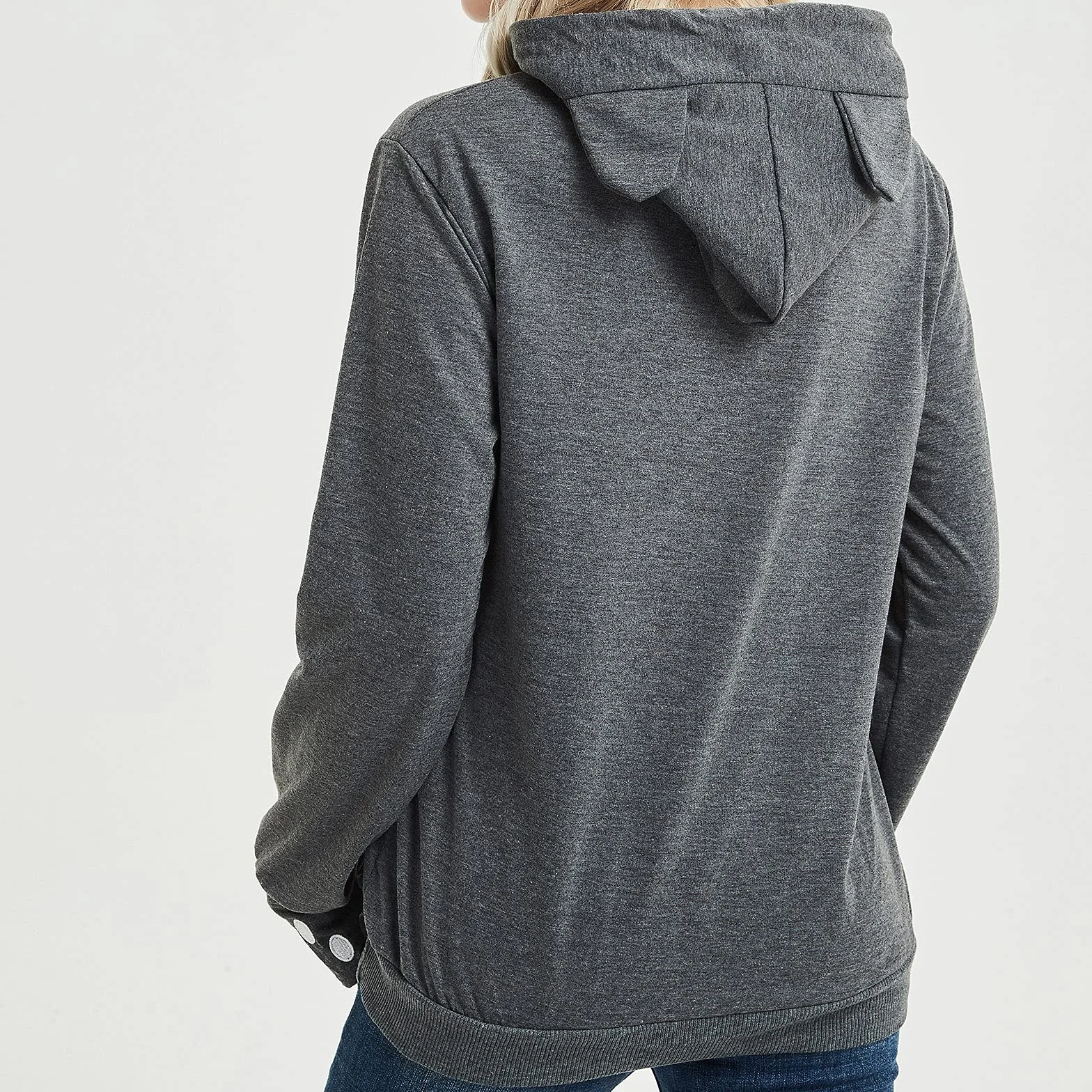 Bluza z kieszenią na zwierzęta AMOYUN, bluza z kieszenią na kota, plus size, bluza z długim rękawem, kieszeń na szczeniaka, długi rękaw, kieszeń na psa, bluza z kapturem, ciepła, duża kieszeń, top na