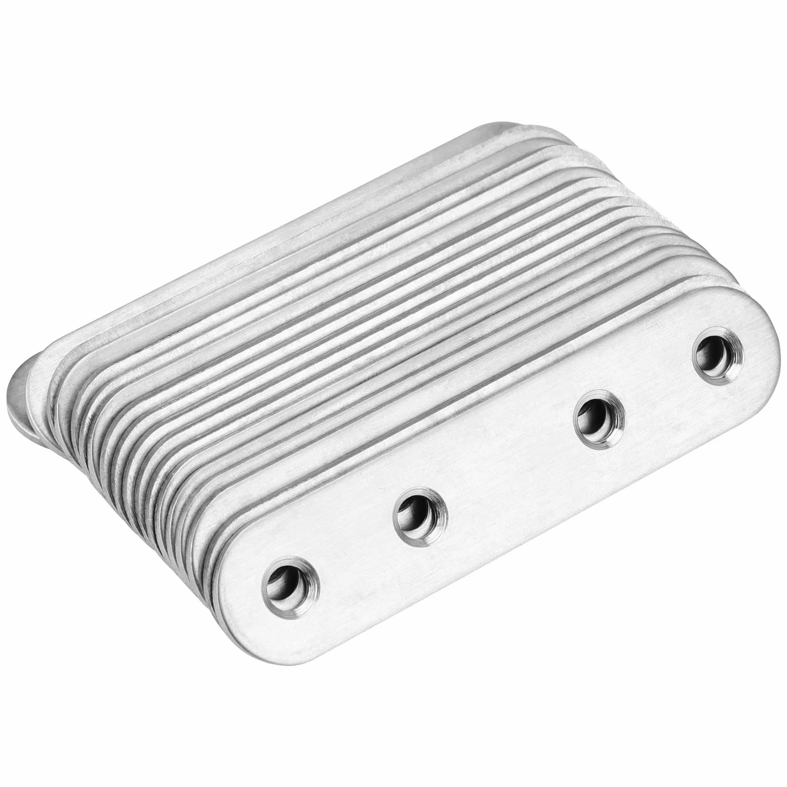 30 szt. płaskich łączników 80 x 17 mm, płytki perforowane ze stali nierdzewnej, płaskie wsporniki narożne, płyta łącząca, 4 otwory, łączniki do drewna z 120 śrubami, metalowe łączniki do