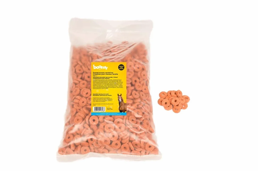 Drzewo - Przysmaki dla koni - Przysmaki dla koni bez cukru - pierścień marchewkowy - 5 kg