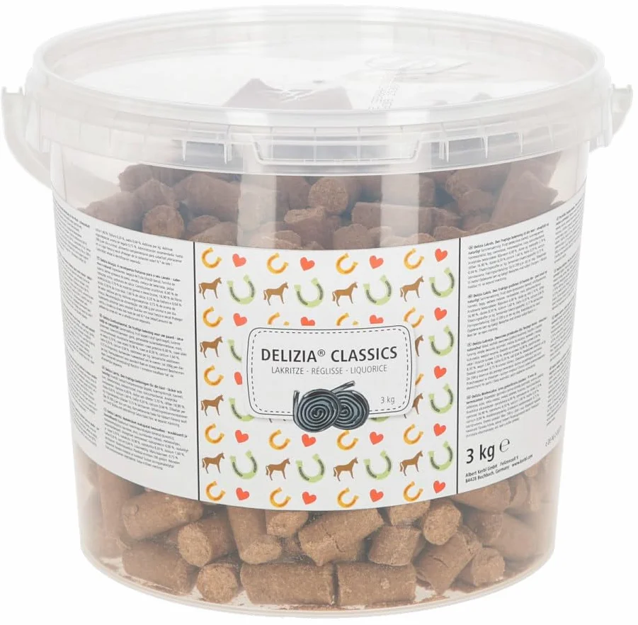 Kerbl Delizia Sweeties Lakritze 3 kg