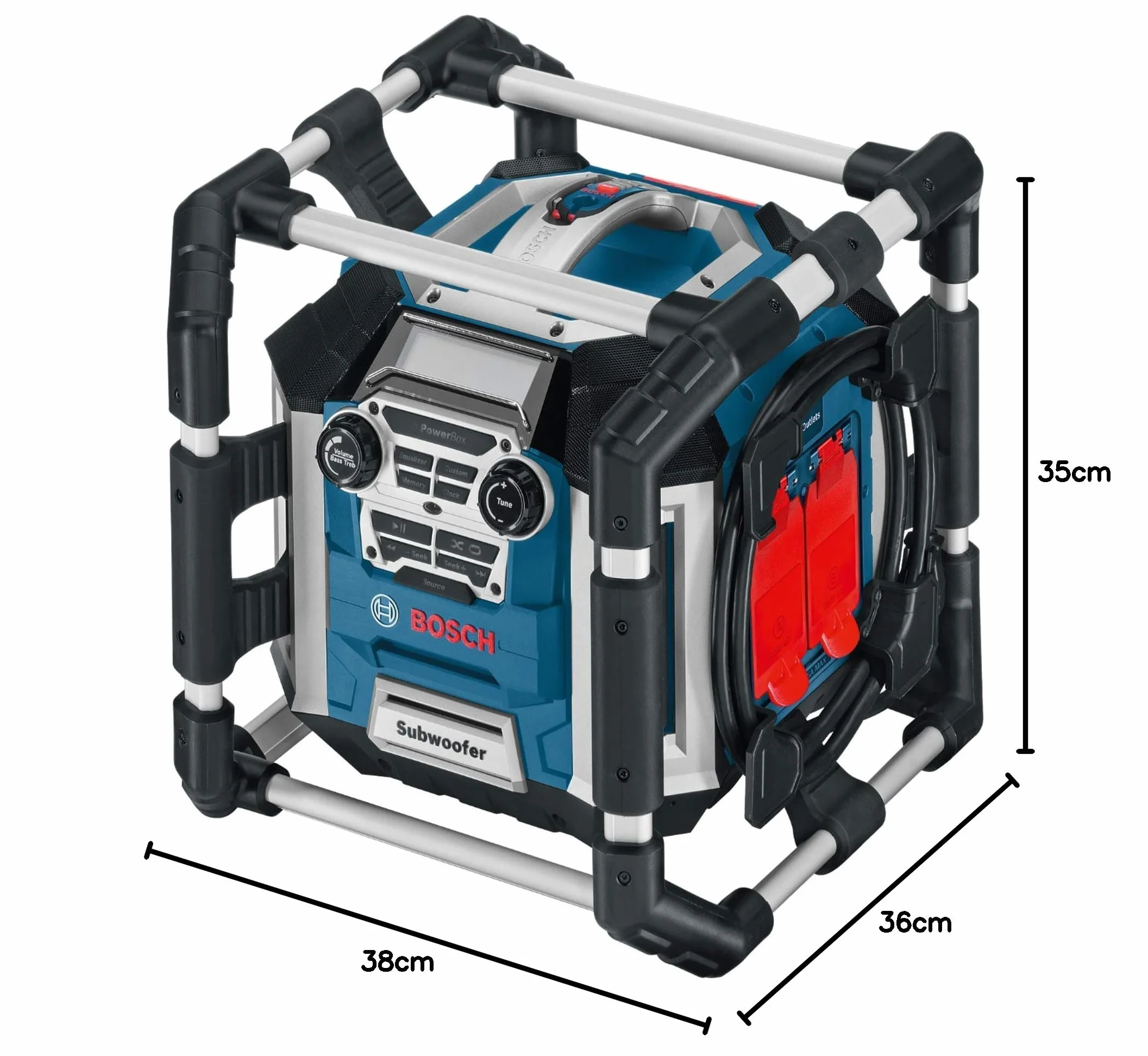 Bosch GML 50 Professional Ładowarka z radiem 18V
