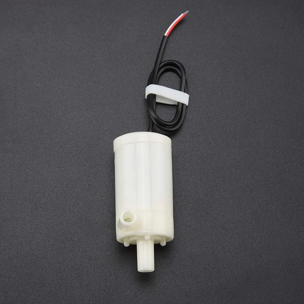 Pompa Akwariowa DC, 3V/5V/6V Amfibia Pozioma Pompa Fontannowa o Niskim Poziomie Hałasu, 3V 5V 6V Woda Płazów Mały Zatapialny System Krążenia Fontanna Staw do Akwarium Basen Ogród