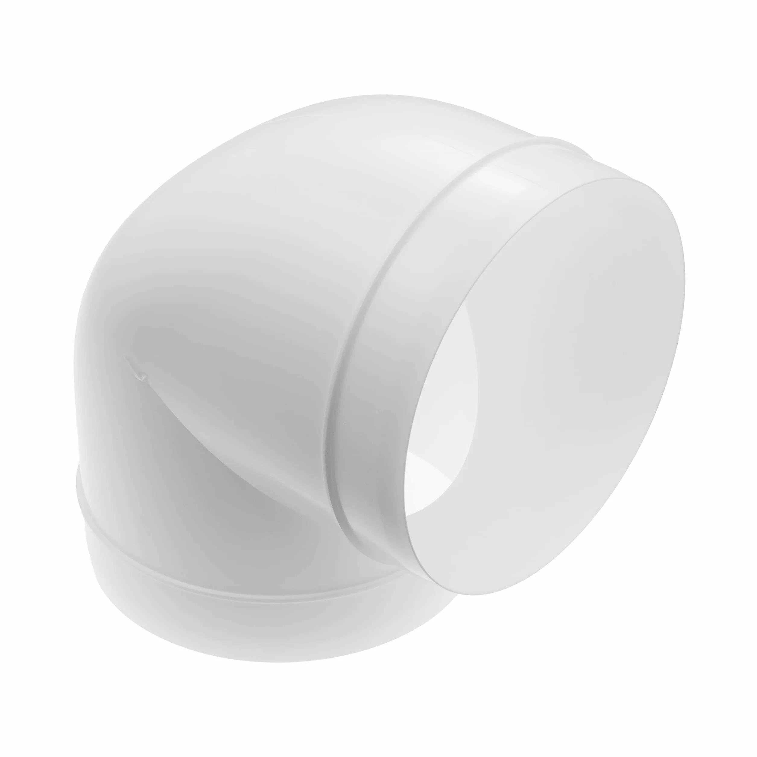 Kolanko z tworzywa sztucznego 90° 150 mm rura kanałowa złącze wentylacyjne