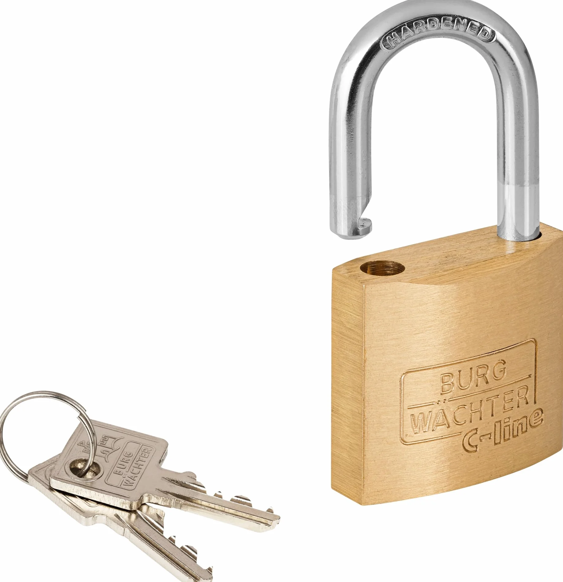 Burg-Wächter Quadro 22 30 GL SB zestaw kłódek, grubość pałąka: 5,0 mm