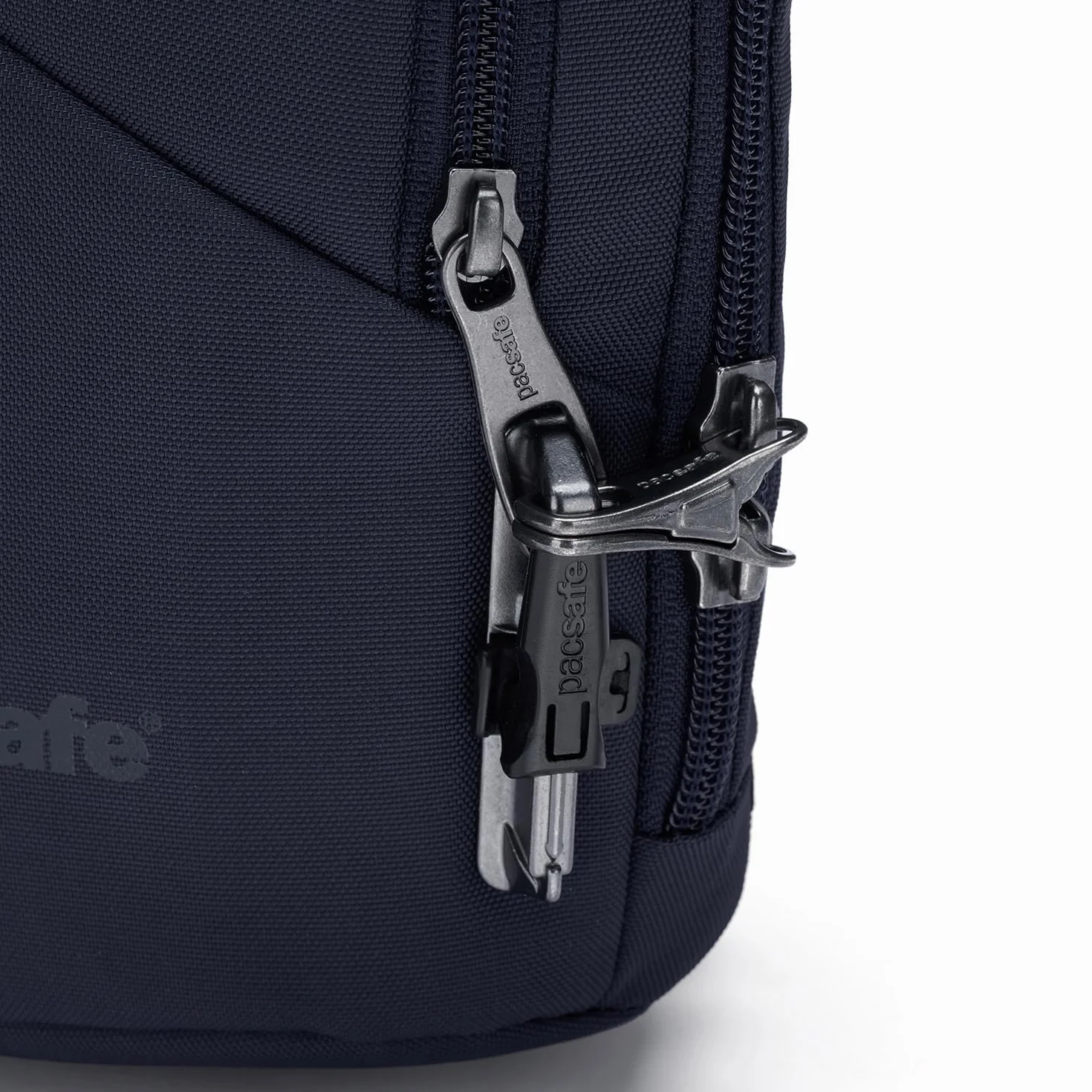 Pacsafe Unisex-Adult Vibe 150 2,2 litra antykradzieżowa torba crossbody, zamykane zamki błyskawiczne, bezpieczny bagaż RFID, torba kurierska, ocean, jeden rozmiar, Ocean, Rozmiar Uniwersalny