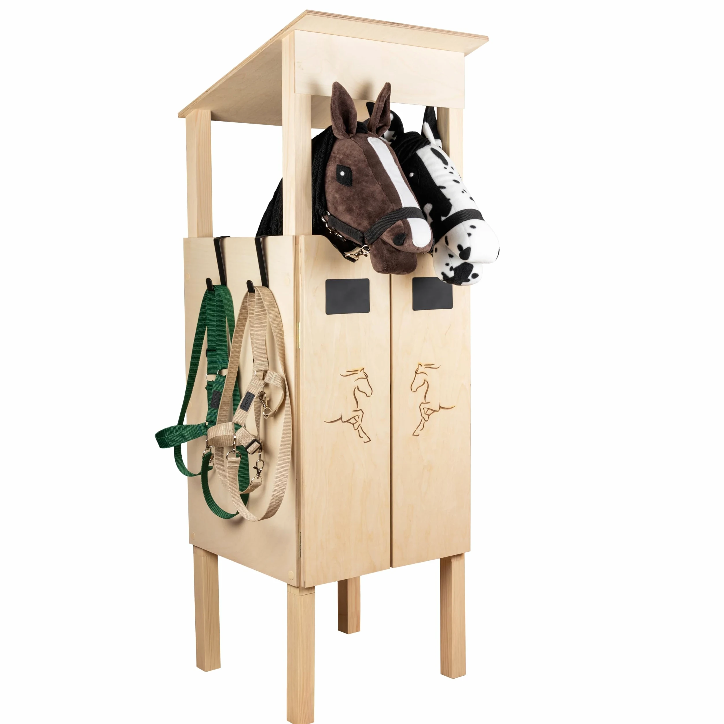 SKIPPI Stajnia Hobby Horse dla 2 koni na kiju Akcesoria