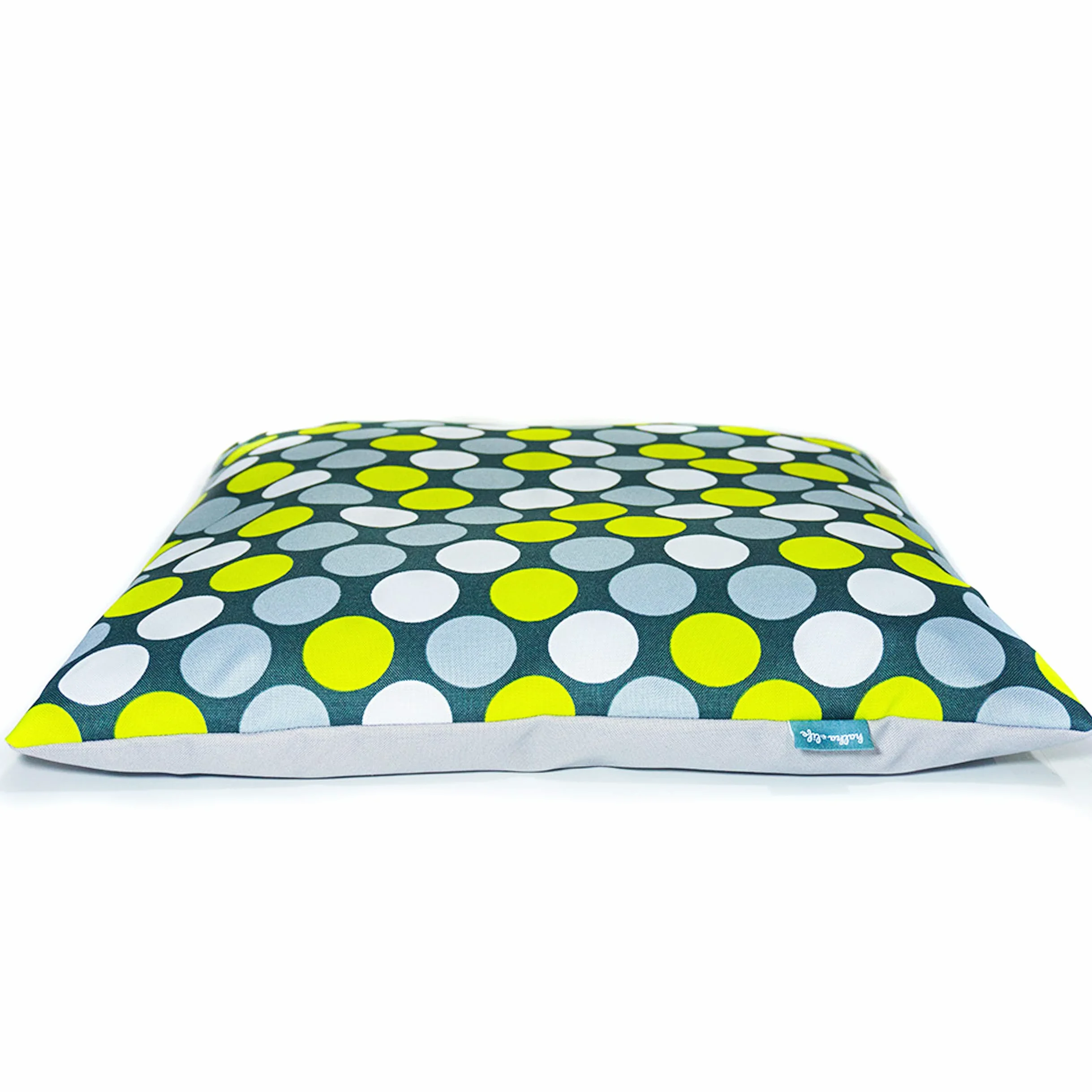 Tipi Glamour wodoodporny namiot dla psa i kota, domek dla psa Zielone Grochy L Czarny